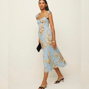 Reformation Nadira Dress in Heavenly NWT
